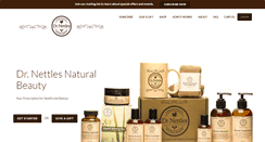 Desktop Screenshot of drnettlesbeauty.com